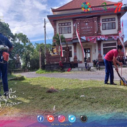 GIAT JUMAT BERSIH DESA ANGSERI