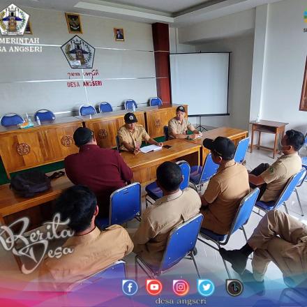 Rapat Persiapan Bulan Bahasa Bali di Desa Angseri 