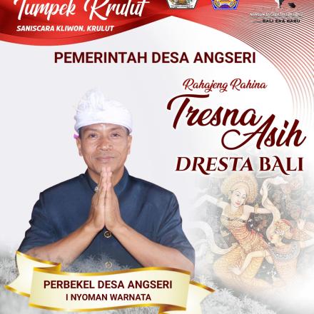 RAHAJENG RAHINA TUMPEK KLURUT(Hari Kasih Sayang Dresta Bali)