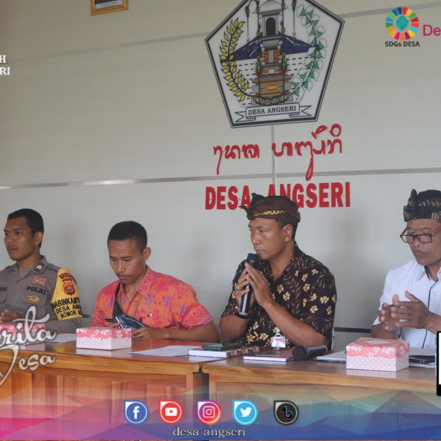 MUSYAWARAH DESA LAPORAN PERTANGGUNGJAWABAN REALISASI APBDes TAHUN ANGGARAN 2022