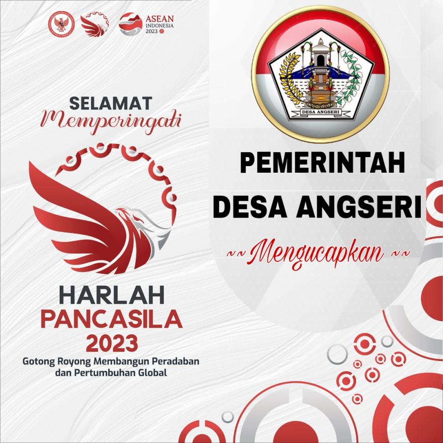 Pemerintah Desa Angseri mengucapkan Hari Kesaktian Pancasila