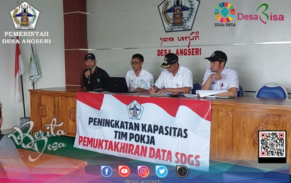 Bimbingan Teknis (Bimtek) Pemutakhiran Data SDGs Desa bagi kelompok kerja (Pokja)